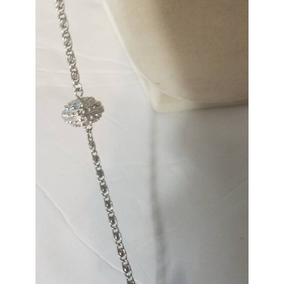 Vintage Avon WN silver tone necklace‎ - Picture 5 of 6